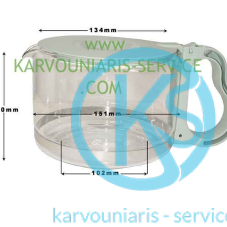 Κανάτα καφετιέρας PHILIPS HD7444...5751 Κανάτα καφετιέρας PHILIPS HD7444...5751