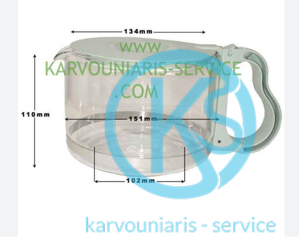 Κανάτα καφετιέρας PHILIPS HD7444...5751