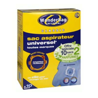 10 Sacs D'Aspirateur - Pour Rowenta Hygiene + ZR200520, Rowenta Compact  Power, X