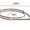 Αντίσταση Αέρος Φούρνου BOSCH / NEFF/ PITSOS / SIEMENS Τριπλή - Image 2