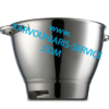 Μπώλ - κάδος μεταλλικός κουζινομηχανής KENWOOD CHEF original aw36385b01