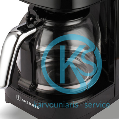 Κανάτα καφετιέρας γαλλικού καφέ MORRIS ORIGINAL R20802C σε μαύρο χρώμα