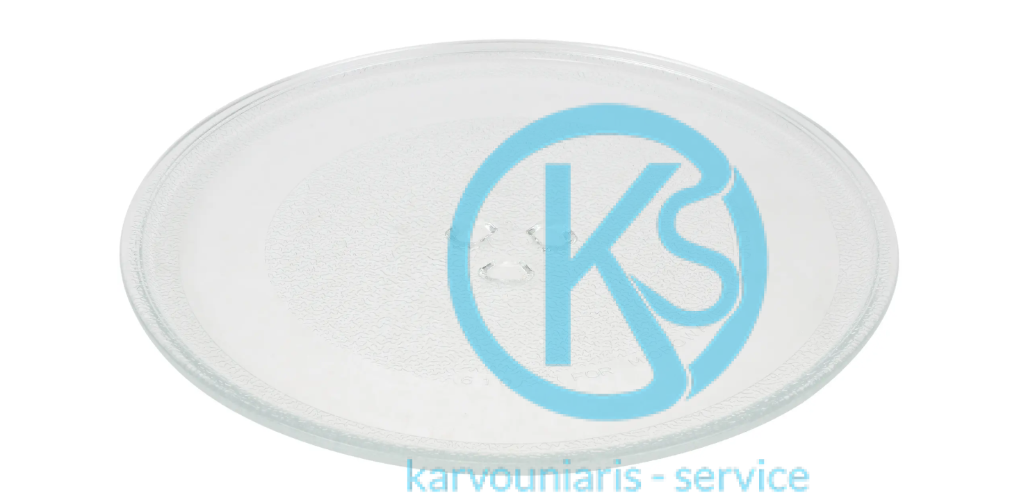 Πιάτο Φούρνου Μικροκυμάτων 255mm με Τριγωνική Βάση