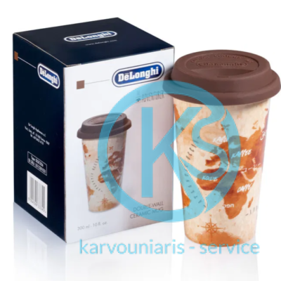 Κεραμική κούπα διπλού τοιχώματος, 300 ml 5513281031 DELONGHI ORIGINAL