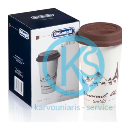 Κεραμική κούπα διπλού τοιχώματος, 300 ml 5513281041 DELONGHI ORIGINAL