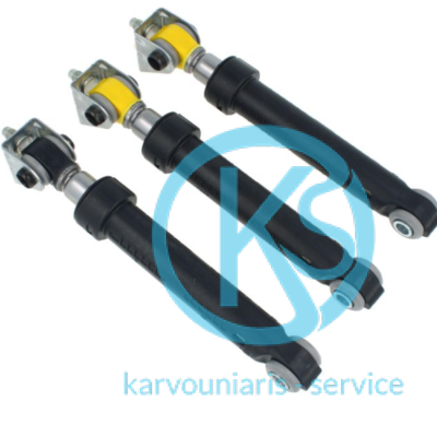 Αμορτισέρ πλυντηρίου ρούχων MIELE 09850882 σετ 3 τεμ. 2Χ75Ν + 1Χ120N Φ8mm