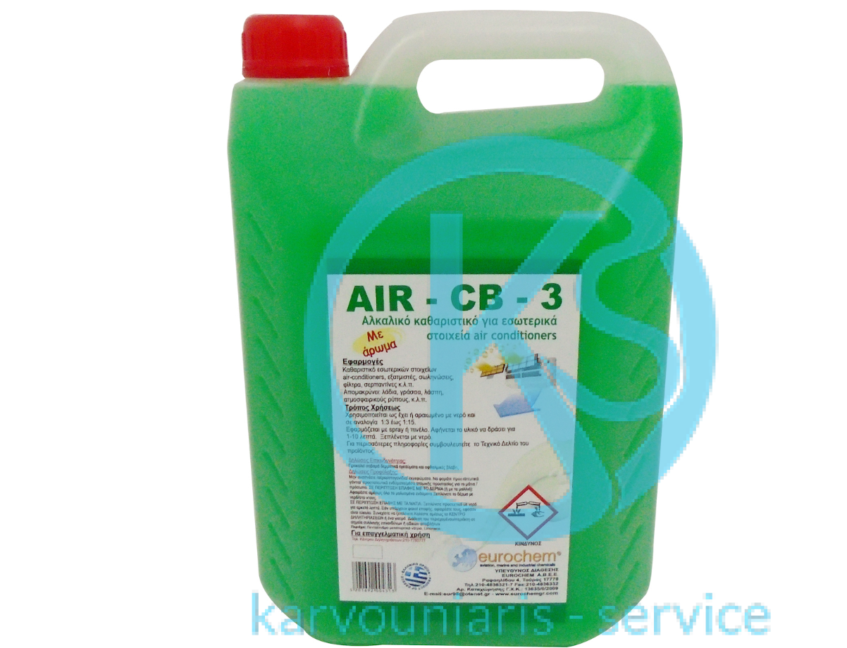 EUROCHEM AIR CB-3 Καθαριστικό Εσωτερικής Μονάδας Kλιματιστικού 4l
