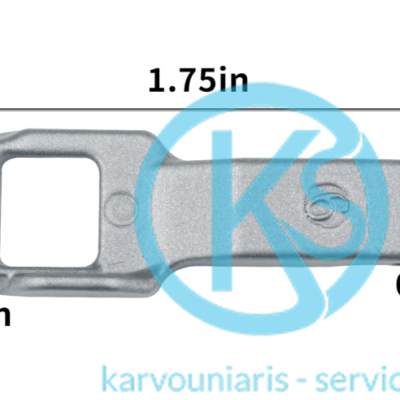 ΓΑΝΤΖΟΣ ΚΛΕΙΣΤΡΟΥ ΜΕΤΑΛΛΙΚΟΣ LG MFG63099101 ORIGINAL